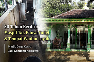 Amal Jariyah Tempat Wudhu Masjid Hanya 20 Ribu